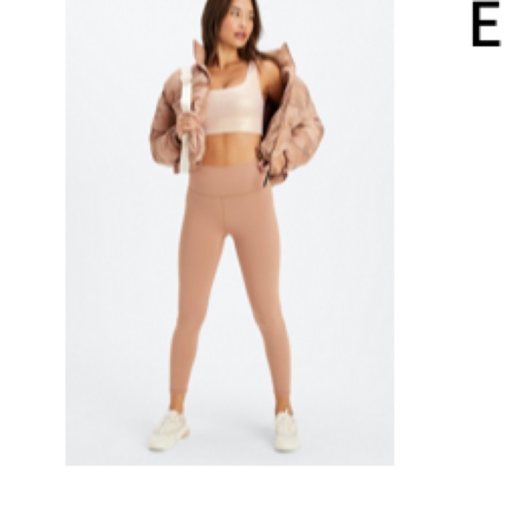 Fabletics Yoga pants “Teddy” (tan) high waisted NWT, M 7/8